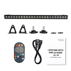 Barre de décoration Light4Me Deco Bar 24 RGBW V2 IR