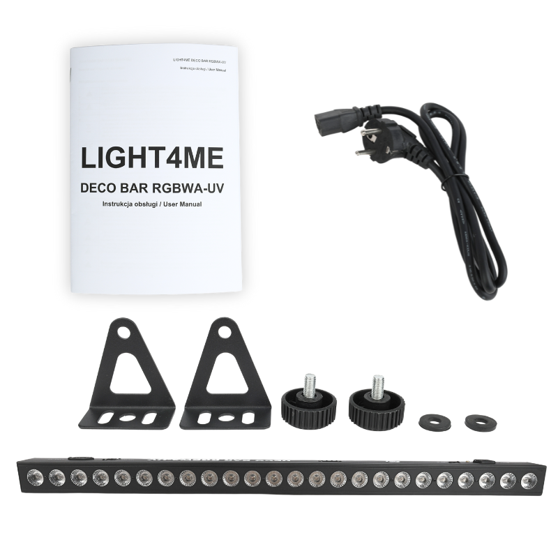 LIGHT4ME DECO BAR RGBWA-UV bandeau lumineux