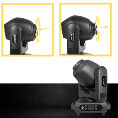 Light4Me Destroyer 120 W Spot Tâtes Mobiles LED