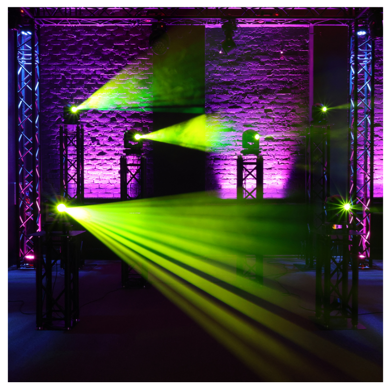 Light4Me Destroyer 120 W Spot Tâtes Mobiles LED