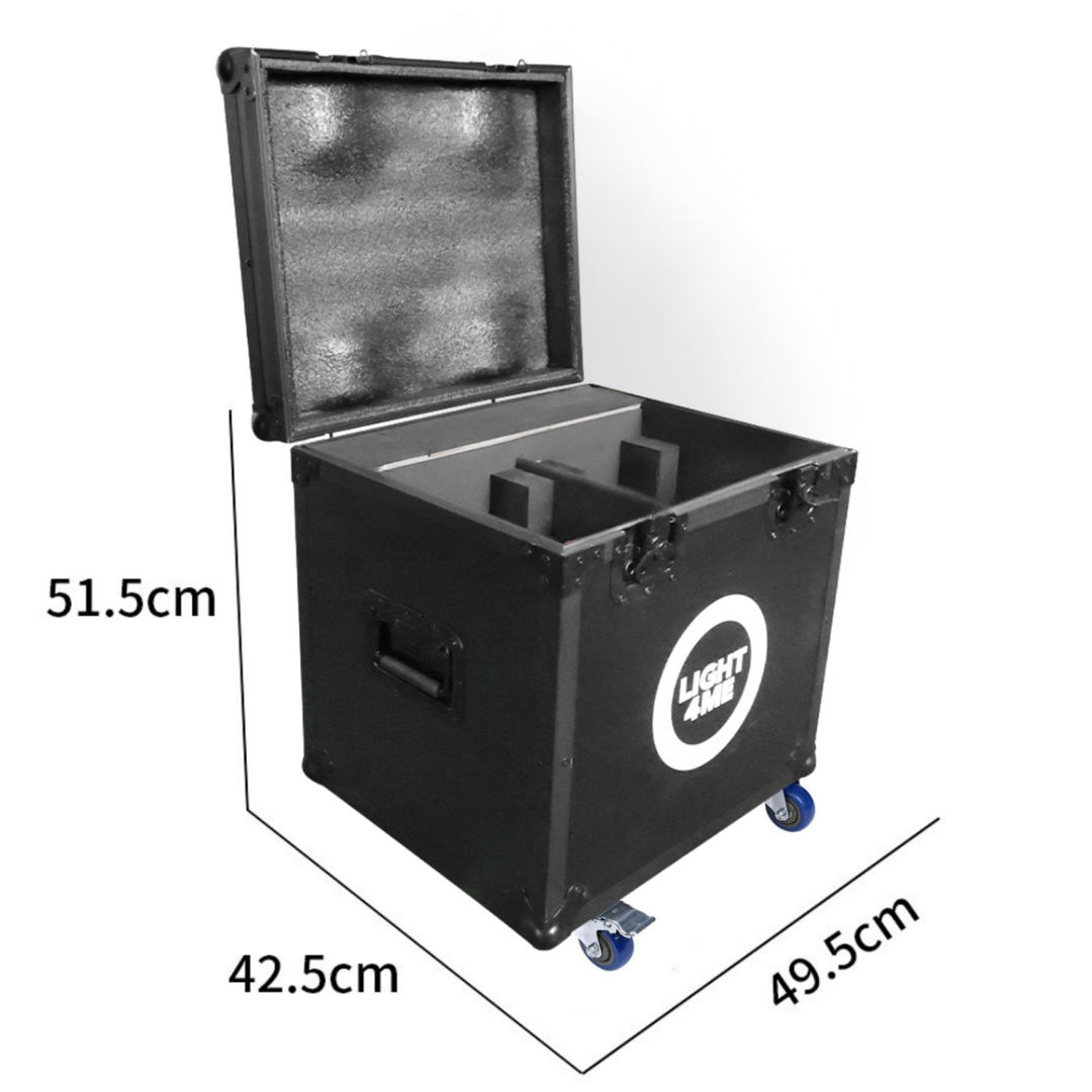Light4Me flightcase pour 2 Focus 200W Beam