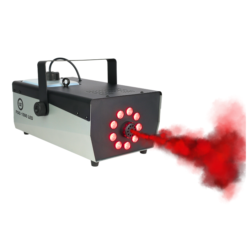 Light4Me FOG 1500 LED Machine à brouillard avec DMX