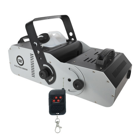 Light4Me Fog Pro 2000W Machine à brouillard avec DMX & minuterie
