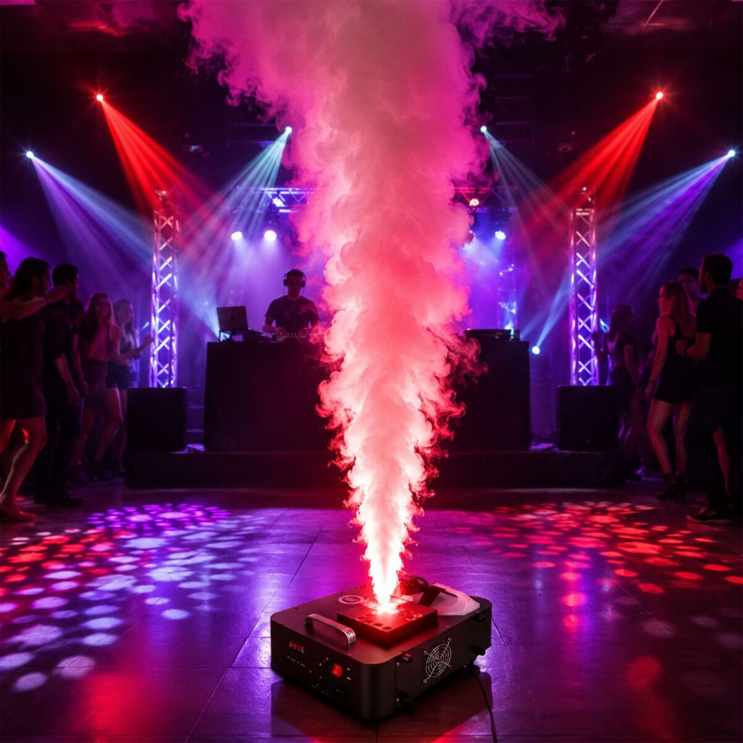 Light4Me JET-1500LED Machine à brouillard verticale LED