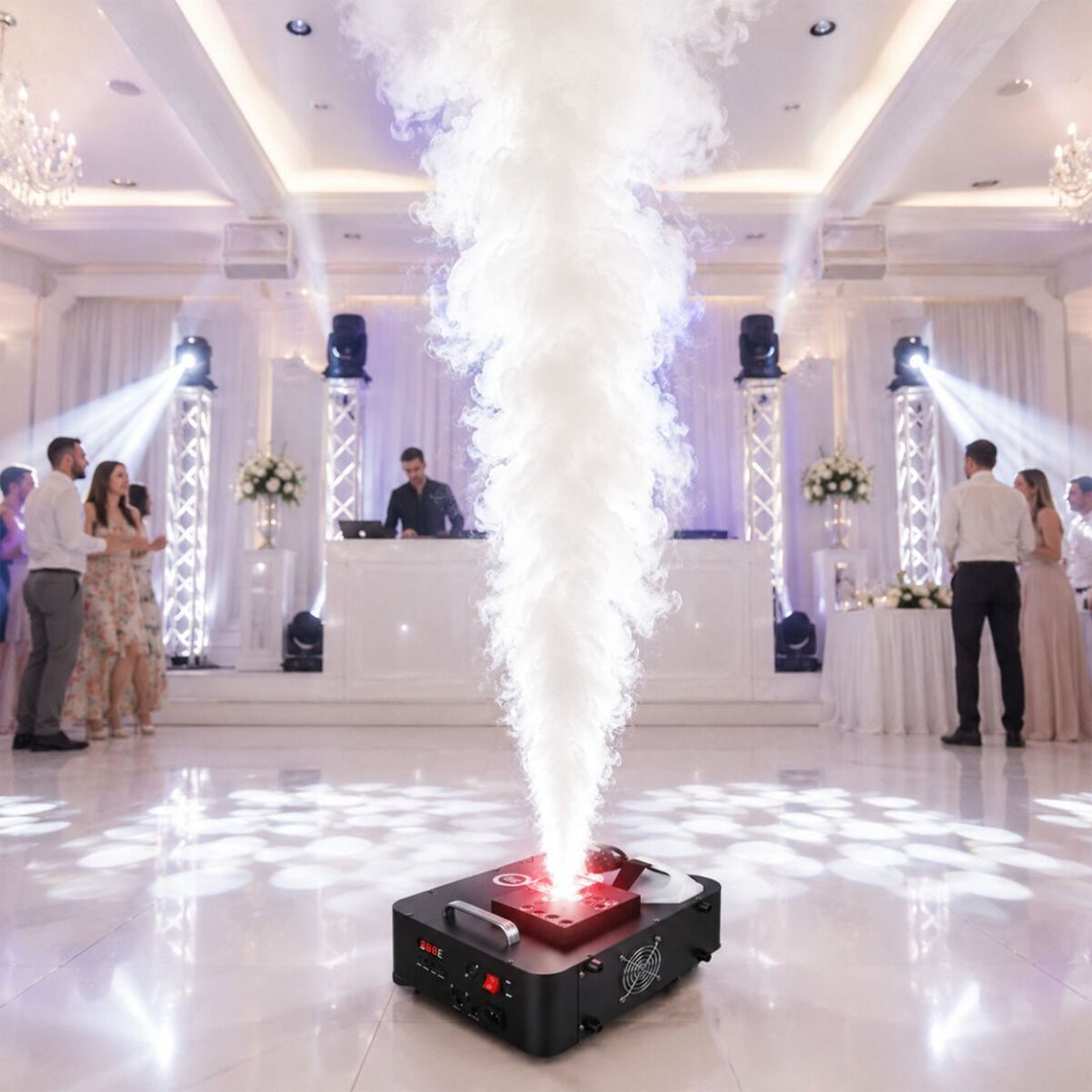 Light4Me JET-1500LED Machine à brouillard verticale LED