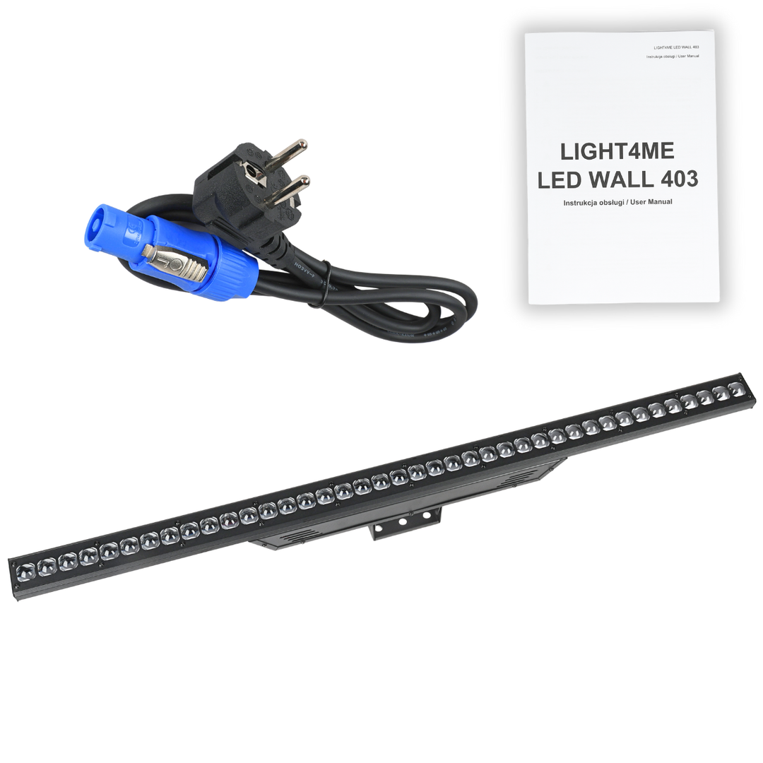 Light4Me LED Wall 40x3w DMX Barres LED