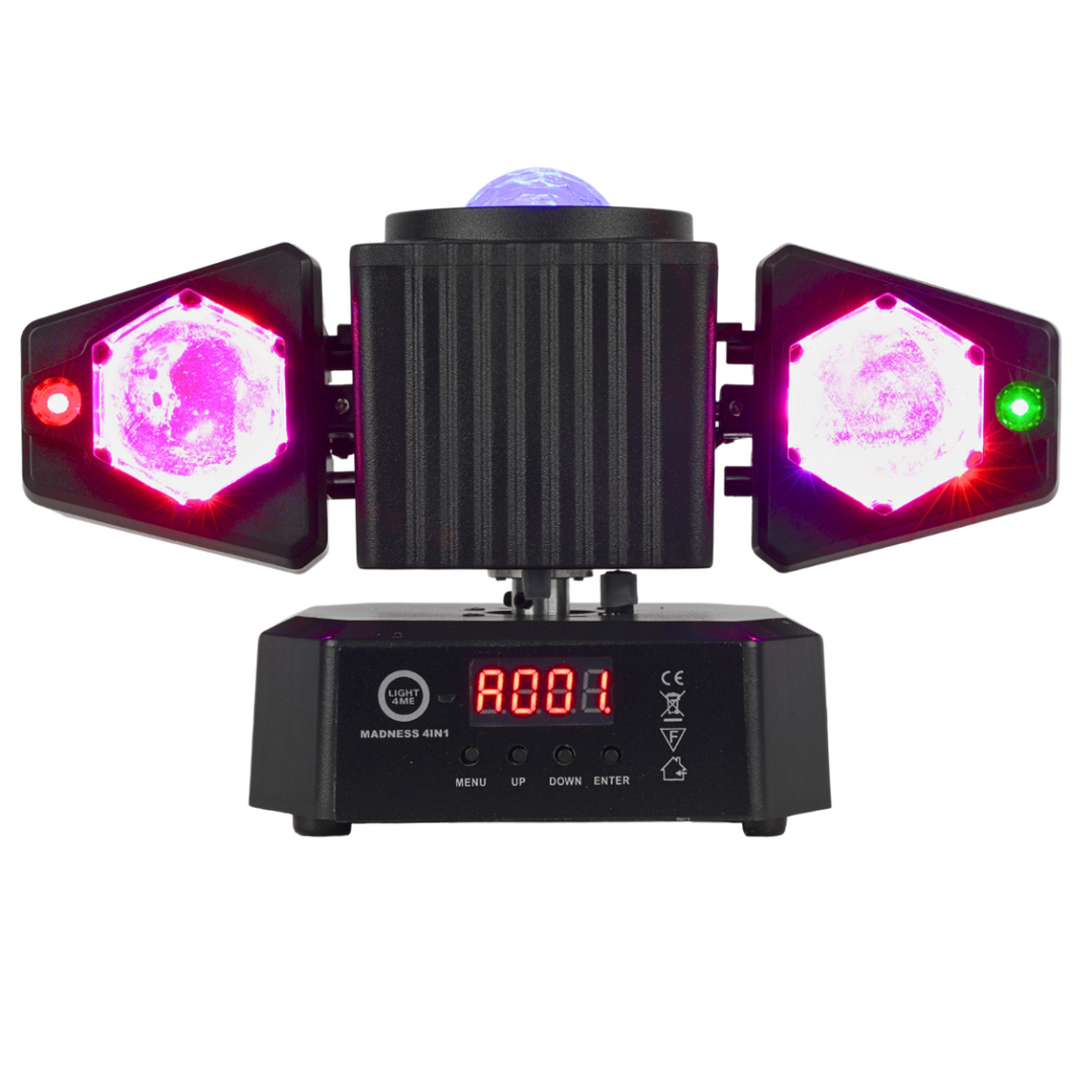 Light4Me Madness 4IN1 effet lumineux