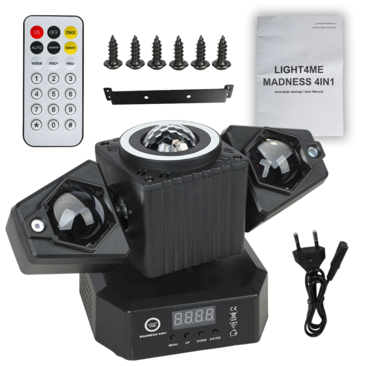 Light4Me Madness 4IN1 effet lumineux