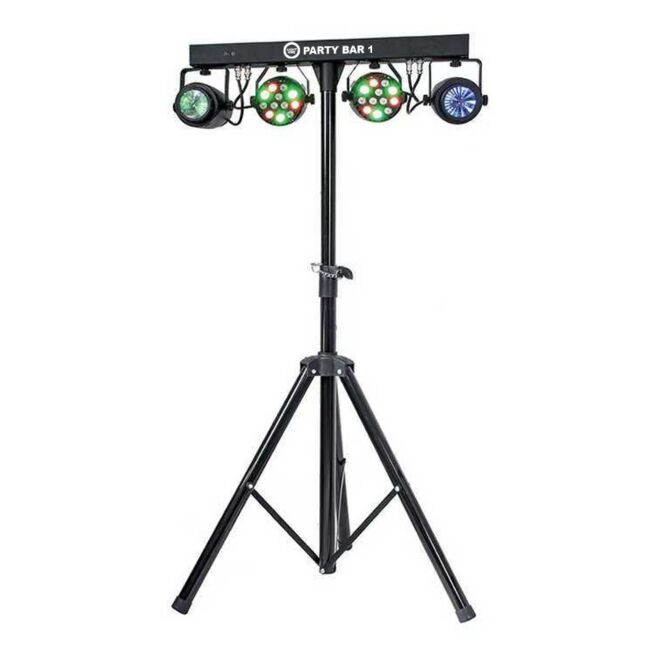 LIGHT4ME PARTY BAR 1 multi-effekt lys par blomster