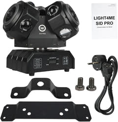 LIGHT4ME SID PRO 5-i-1 lampe multi-effets mobile