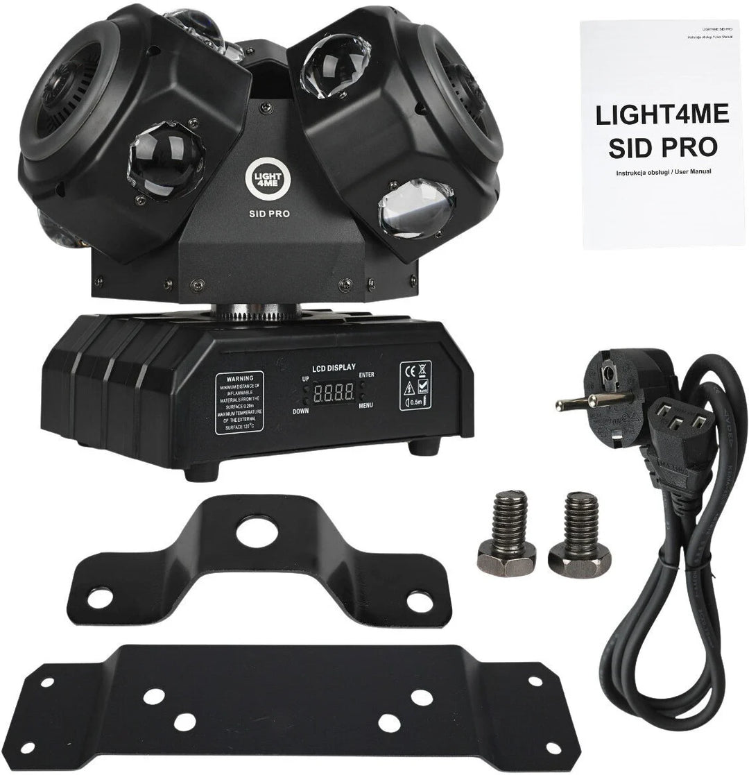 LIGHT4ME SID PRO 5-i-1 lampe multi-effets mobile