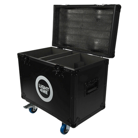 Flightcase pour 2 x Light4me Sky Wash 19x15W