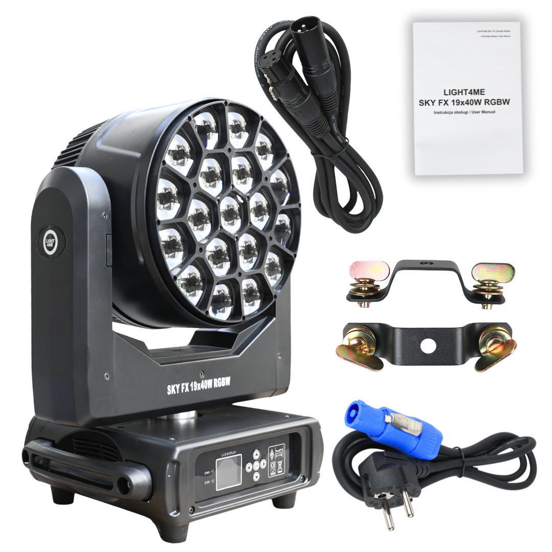 LIGHT4ME SKY FX 19x40W RGBW