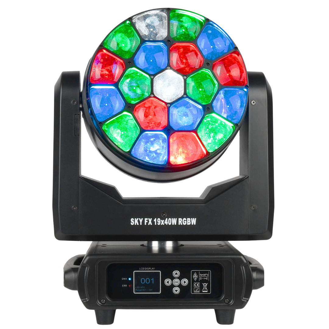 LIGHT4ME SKY FX 19x40W RGBW