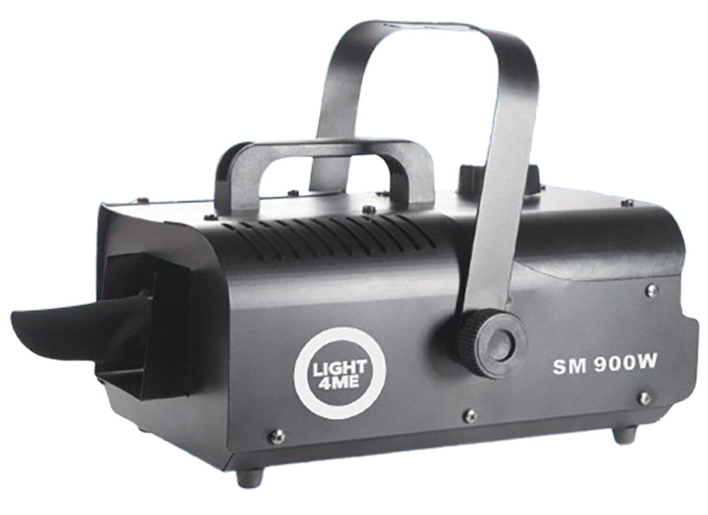 LIGHT4ME SM 900W machine à fumée avec télécommande, noire