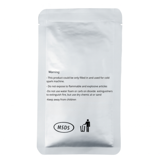 Light4Me Sparkie Powder 200g – Granulat til Spark Machine (2-3,5m)