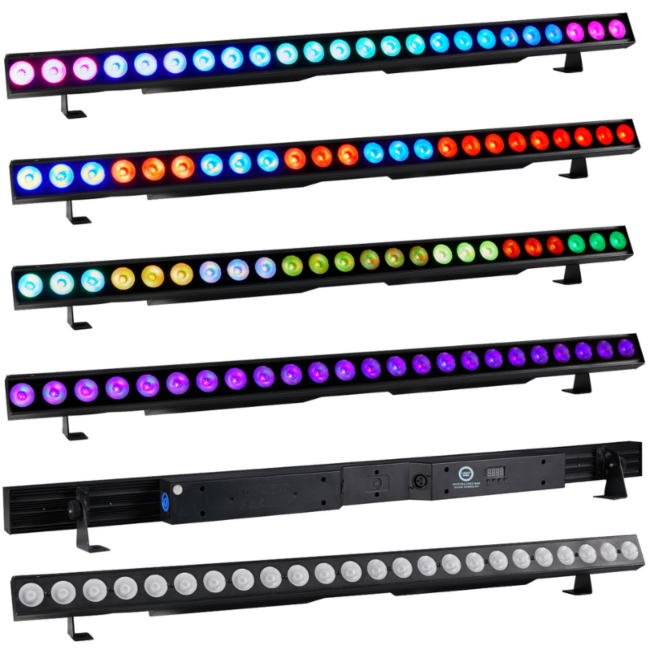 Light4Me Spectra CREE Barre 24x6W RGBWA-UV