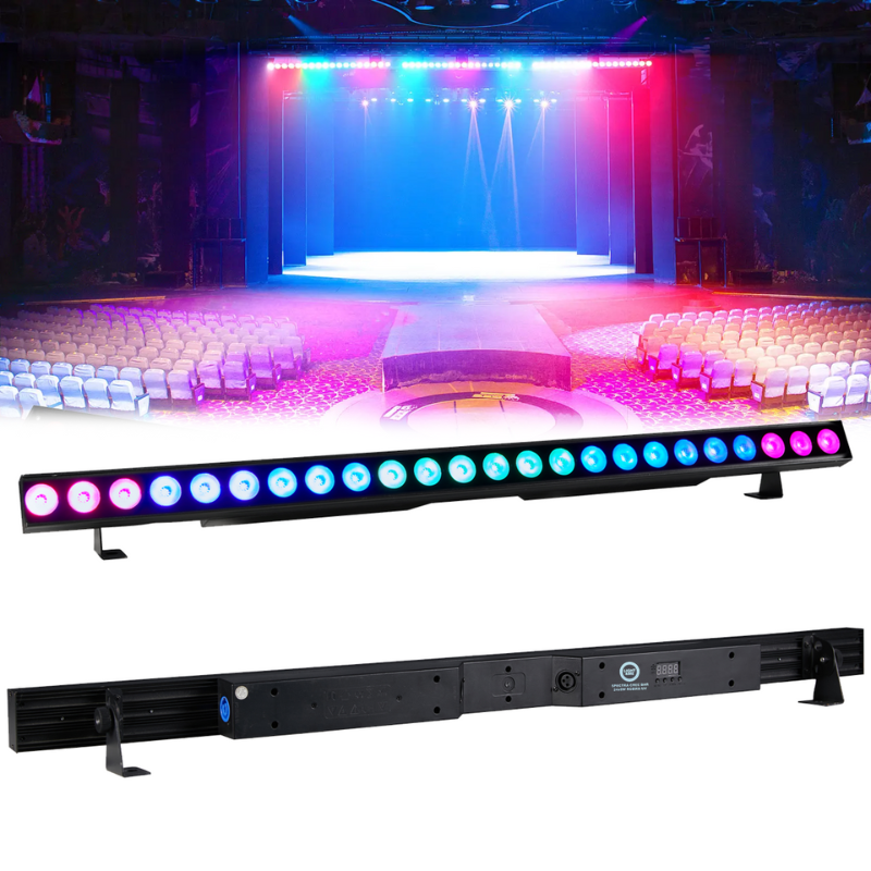 Light4Me Spectra CREE Barre 24x6W RGBWA-UV