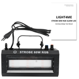 LIGHT4ME STROBE 60W RGB effet stroboscopique
