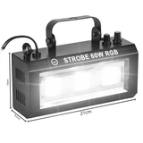 LIGHT4ME STROBE 60W RGB effet stroboscopique