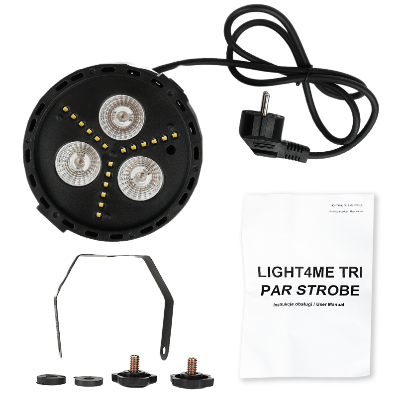 Light4Me TRI Par Stroboscope LED
