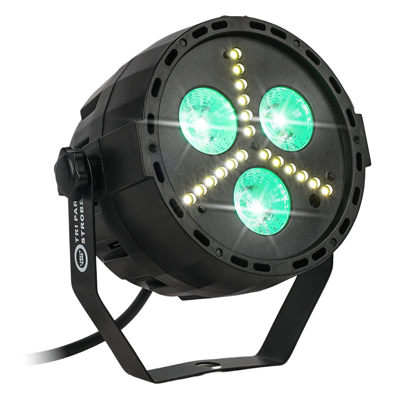 Light4Me TRI Par Stroboscope LED