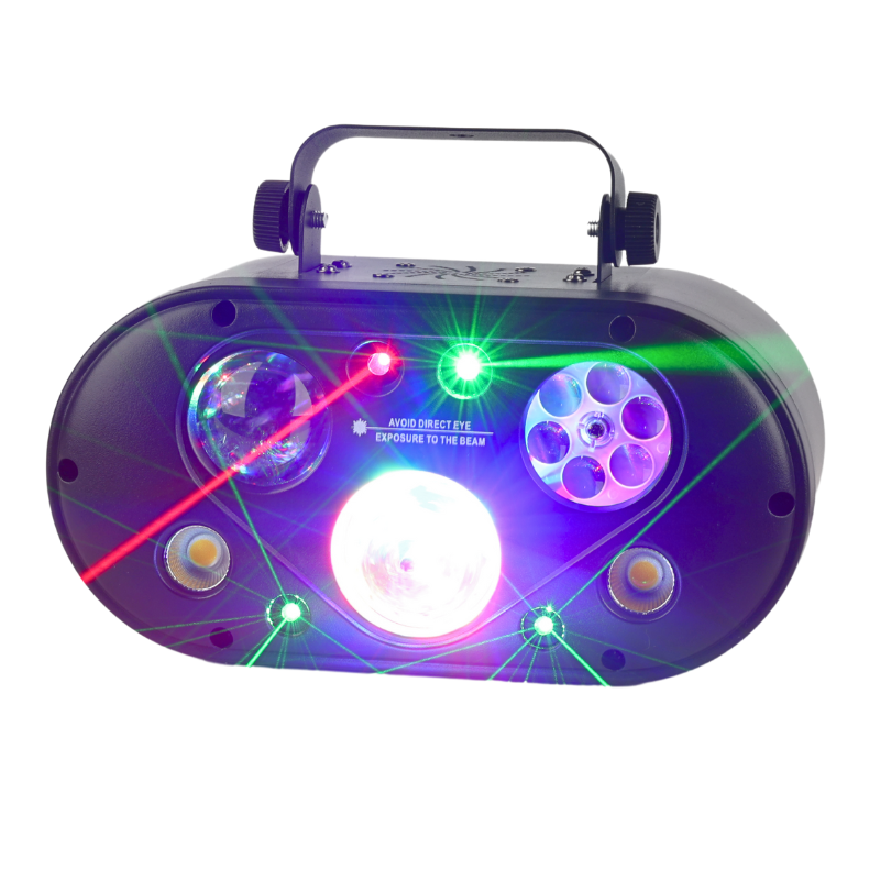 LIGHT4ME ULTRABOX 1 RGBA 6 LED lampe multieffet