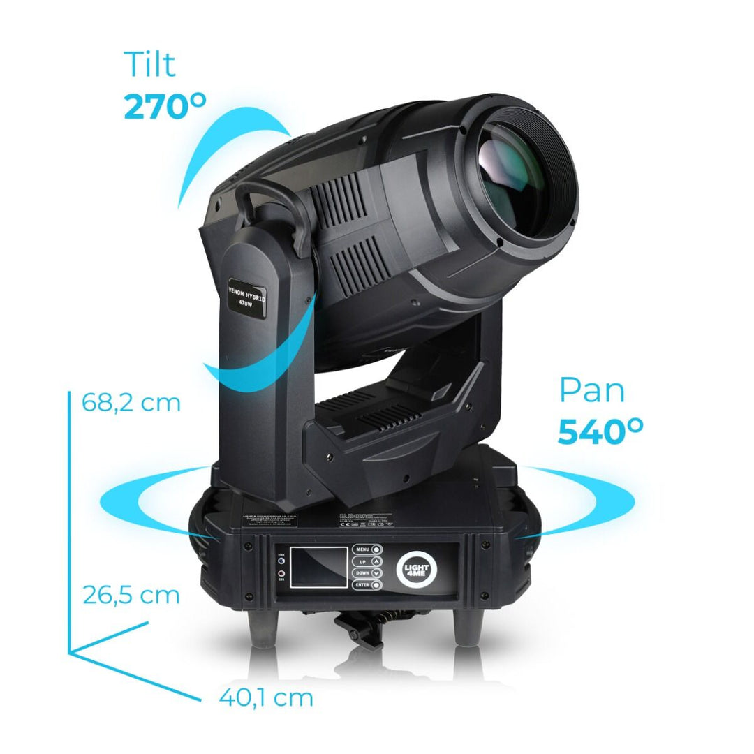 Light4Me Venom Hybride 470W LED CMY