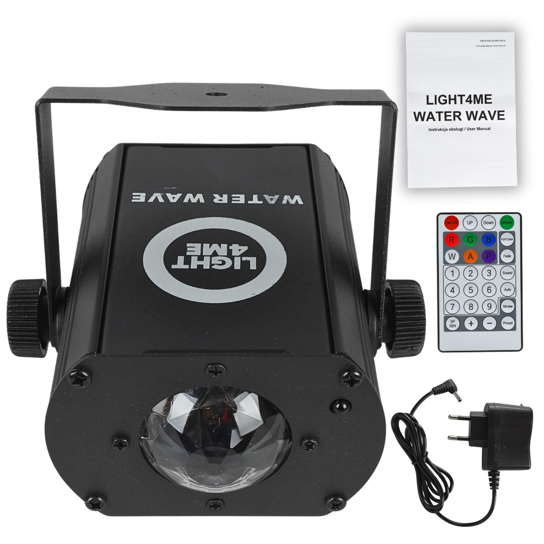 Light4Me Water Wave 3W RGB effet lumineux