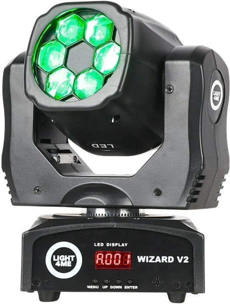 Éclairage moving head LIGHT4ME WIZARD v2 FX