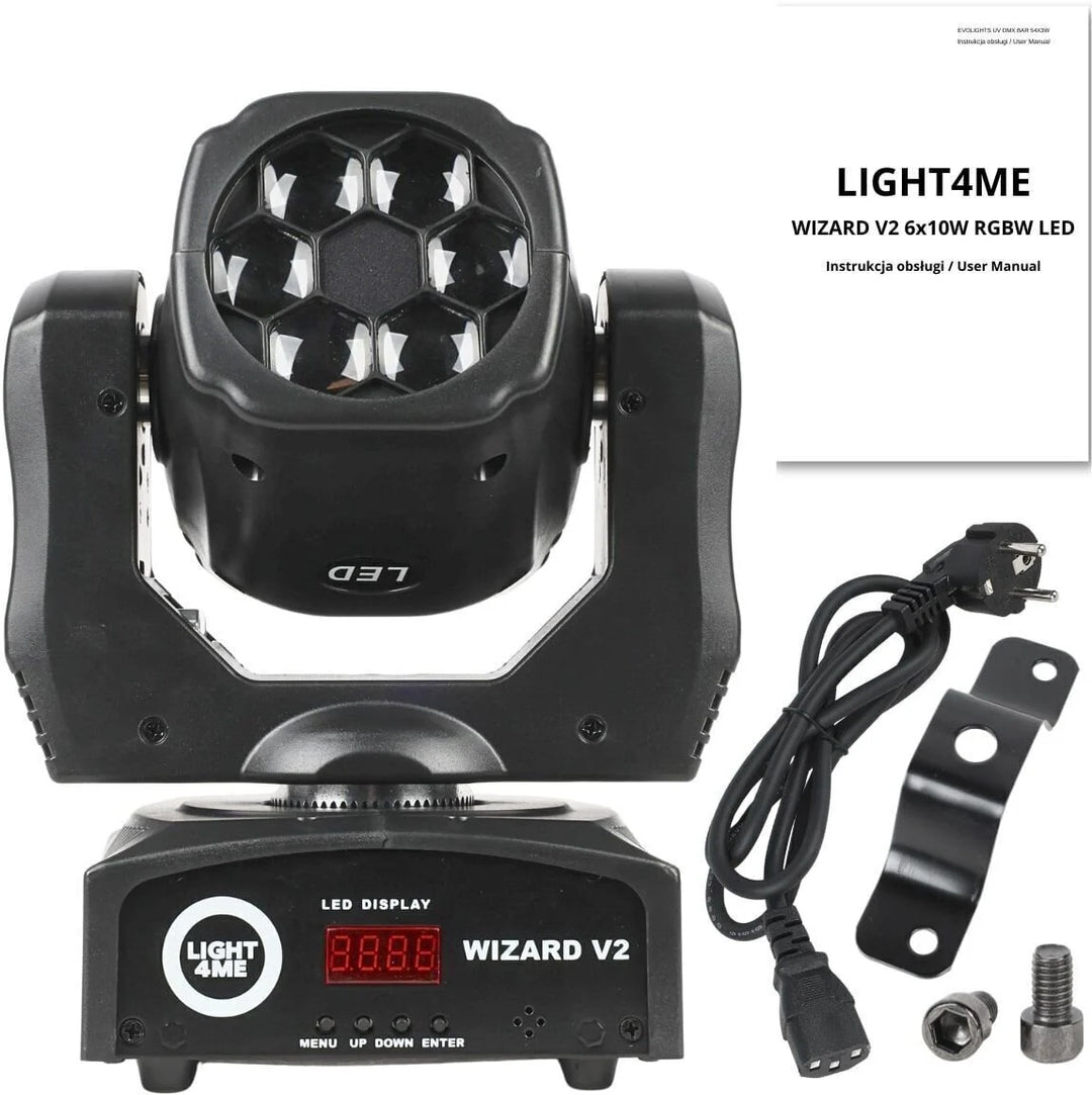 Light4Me Wizard v2 - 6x10W RGBW