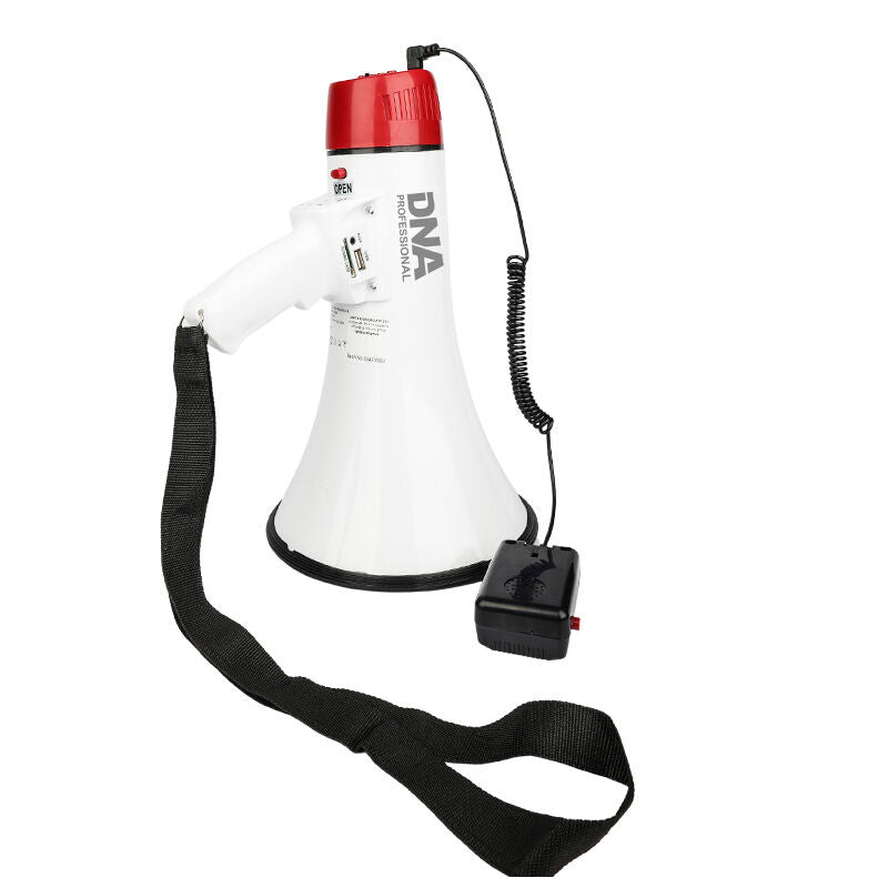 Mégaphone DNA MEGA1 30W avec Bluetooth, USB, AUX & MicroSD