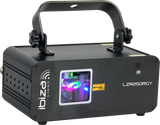 Ibiza LZR 250 RGY Laser light