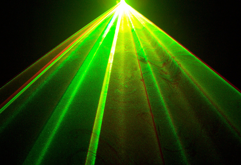 Ibiza LZR 250 RGY Laser light