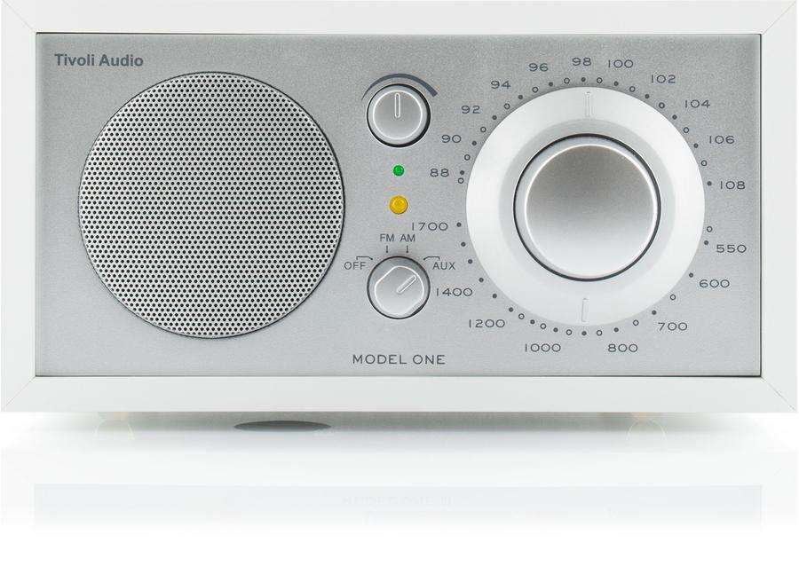 Tivoli Audio Model ONE Radio (Blanc/Argent)