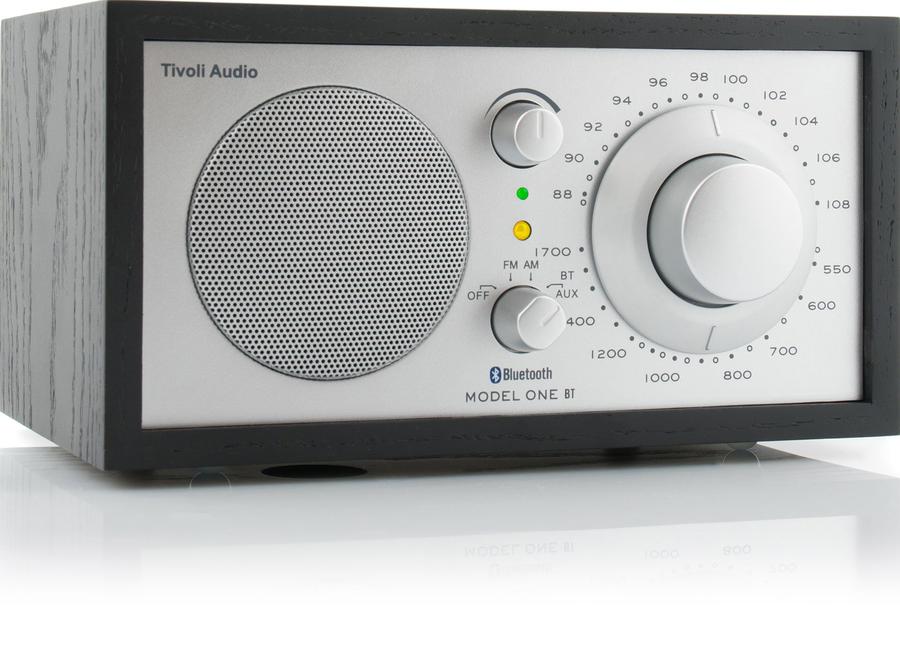 Tivoli Audio Model ONE BT Bluetooth Haut-parleur (Noir/Argent)