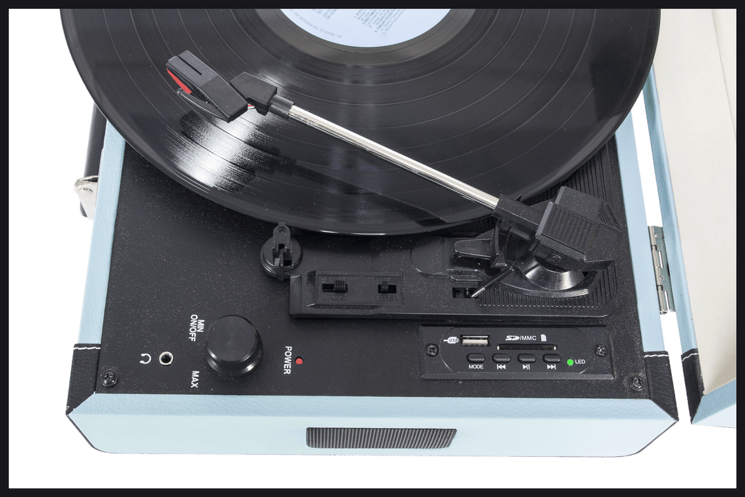 Madison Vintage Pladespiller m. Bluetooth (Bleu Clair)