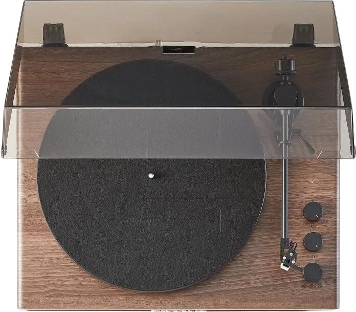 Crosley Stave Platine vinyle, noyer