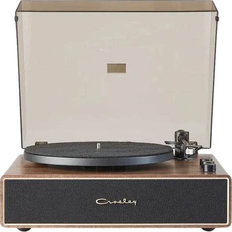Crosley Stave Platine vinyle, noyer