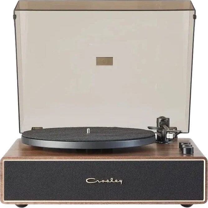 Crosley Stave Platine vinyle, noyer