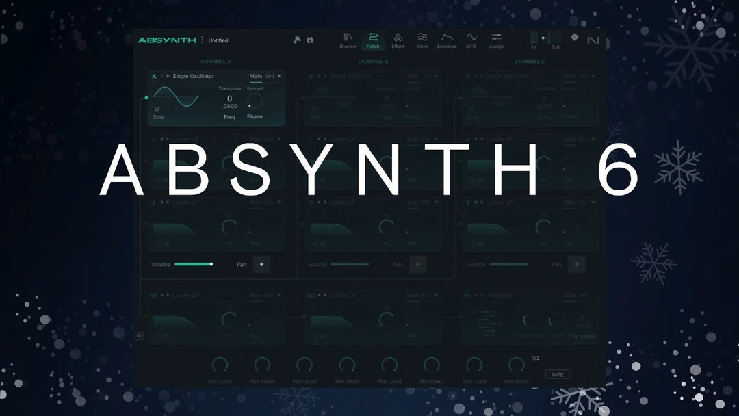 Mise à jour d'Absynth 6