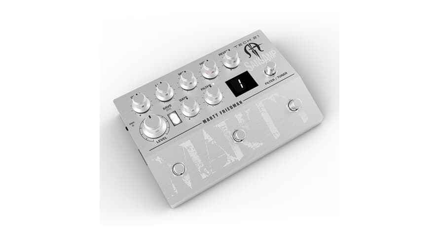 Tech 21 SansAmp MF1 préampli pour guitares, Marty Friedman
