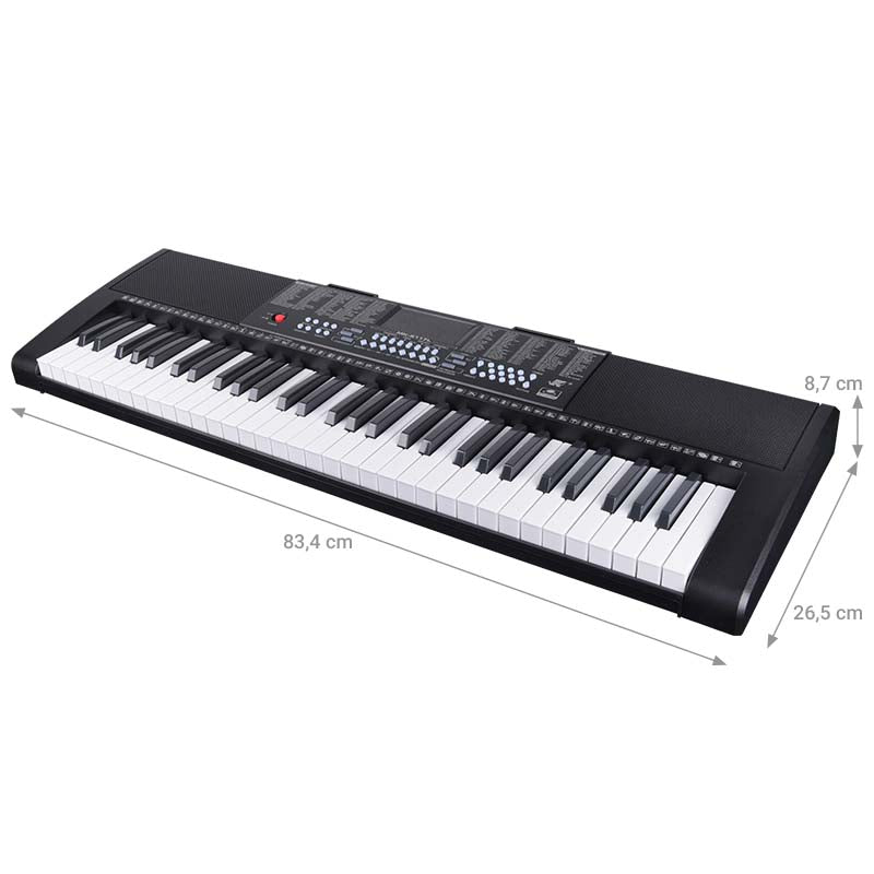 Craviers avec LED (61 touches)