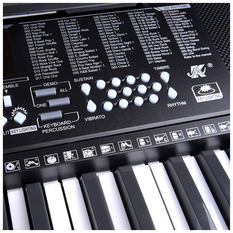 Craviers avec LED (61 touches)