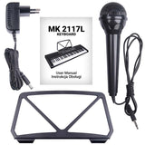Keyboard m. LED (61 Tangenter)