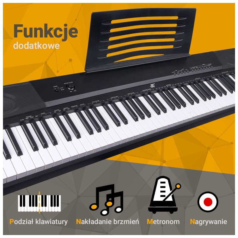 MK WP 881 touches d’apprentissage pour piano numérique