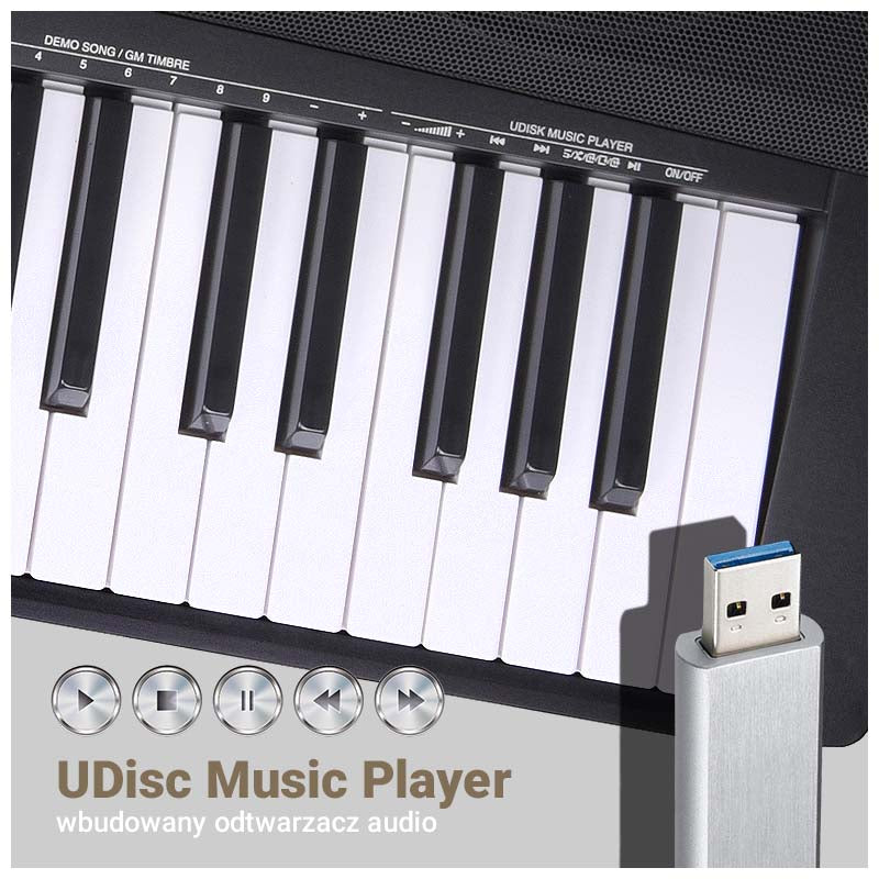 MK WP 881 touches d’apprentissage pour piano numérique