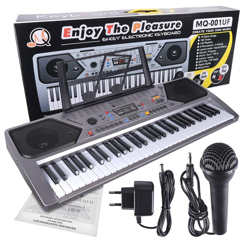 MQ 001 UF KLAVER touches d’orgue avec microphone pour