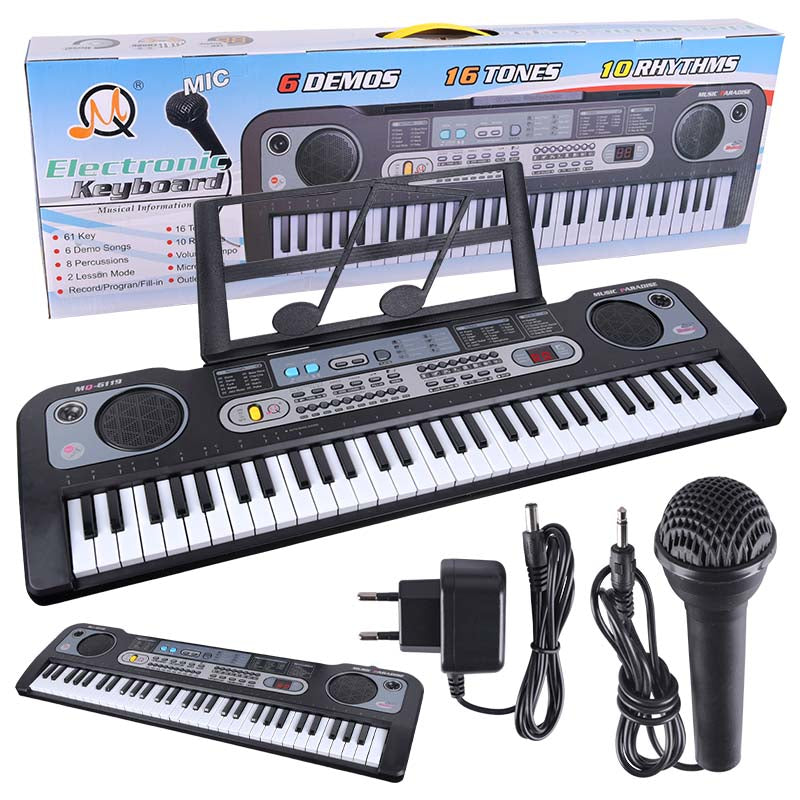 MQ 6119 KLAVER orgeltaster med mikrofon til