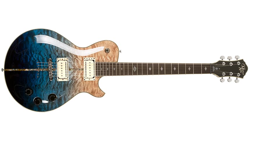 Michael Kelly Mod Shop Patriot Instinct Duncan guitare électrique, Blue Fade